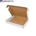 opakowanie, karton, fasonowe 400x300x70 mm, białe, fala 3-warstwowa E