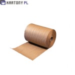 Papier z dziurkami do pakowania 20 cm 100 m szary