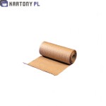 Papier z dziurkami do pakowania 20 cm 25 m szary