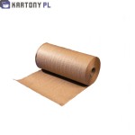 Papier z dziurkami do pakowania 30 cm 100 m szary