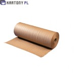 Papier z dziurkami do pakowania 40 cm 100 m szary