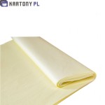 Bibuła kremowa do pakowania 500x700 mm arkusz 100 sztuk