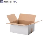 Karton klapowy biały 300x200x150 mm B 20 szt.