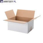 Karton klapowy biały 400x300x200 mm B 20 szt.