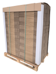 Paleta 150x150x150 mm 320 g/m2 2000 szt.