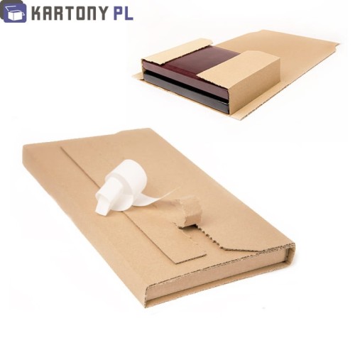 Karton na podręczniki, książki, ze zrywką,  taśma klejąca