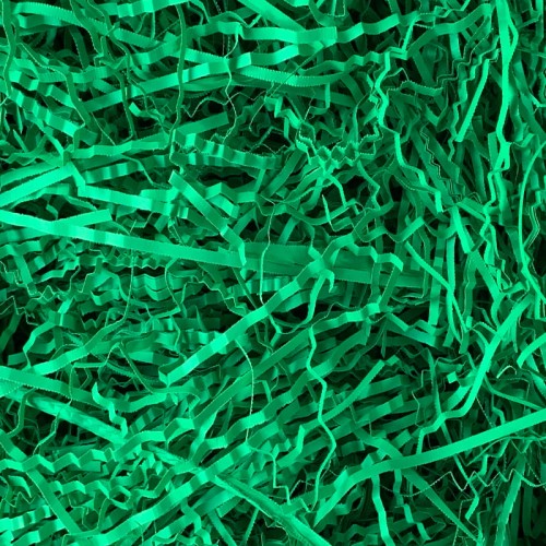Papier docięty do pakowania, wypełniacz, ciemny zielony, 1 kg