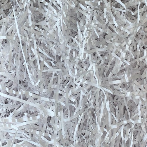 Papier biały do transportu 1 kg, wypełniacz do przesyłki, wyrazisty kolor.