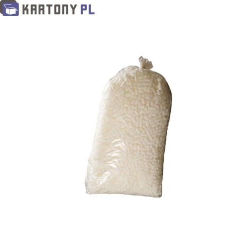 Wypełniacz skropak chrupki białe, worek ekologiczny, pojemność 100 litrów