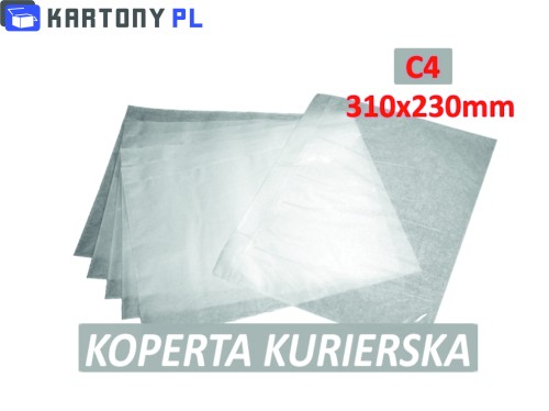 Koperty Foliowe Kurierskie C4 - 100 szt.