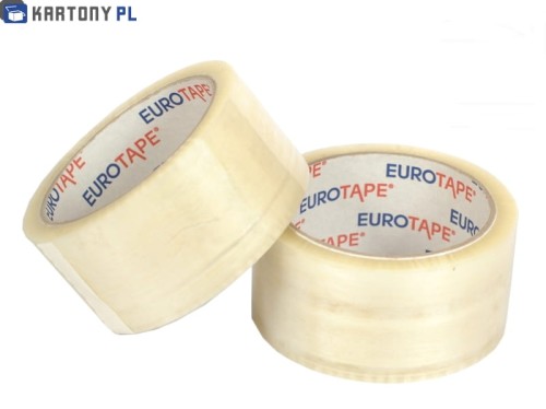 Taśma 48x60 mm kauczuk transparent 6szt. EUROTAPE