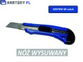nożyk wysuwany, wymienne ostrza, zestaw 60 sztuk