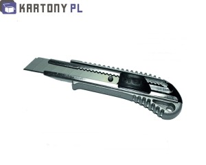 Nóż wysuwany metalowy