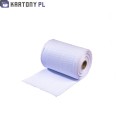 Papier nacinany do pakowania, kolor biały, 20cm, 100m.