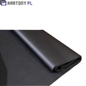 Bibuła czerń do pakowania 500x700 mm arkusz 100 sztuk