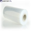 Folia stretch transparent, ważąca 6 kg, szeroka na 25-cm