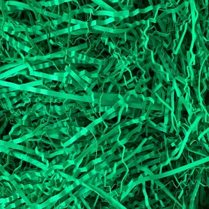 Kolorowy wycięty papier w paski 1 kg ciemny zielony