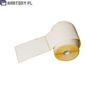 Etykiety samoprzylepne białe 100x150 mm 500 szt.