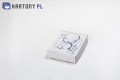 Karton Fasonowy Biały 200x150x50 mm - 40 szt.