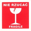 Etykieta NIE RZUCAĆ